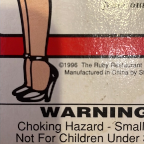 Vintage 1990s Ruby’s Diner Waitress Barbie Doll. NEW!! In Box! - Picture 6 of 7